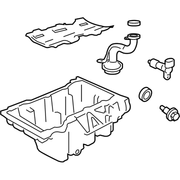 Chevy Oil Pan - 92266884