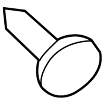 Cadillac 10211824 Trunk Lid Trim Retainer