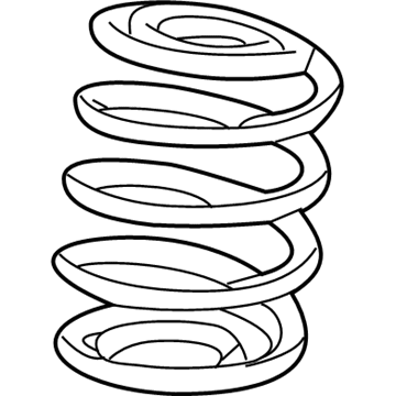 2016 Chevy Impala Coil Springs - 22878996