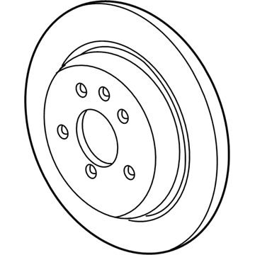 Buick Encore Brake Disc - 13502136