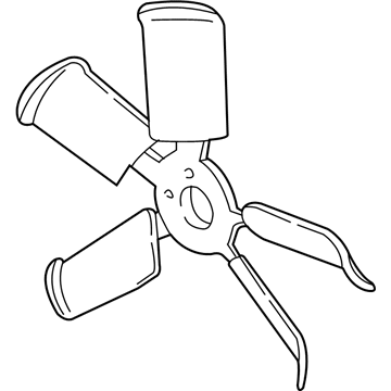 GMC K3500 A/C Condenser Fan - 15021599