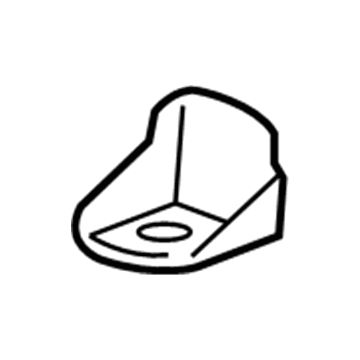 GM 84981711 Radiator Upper Bracket, Passenger Side