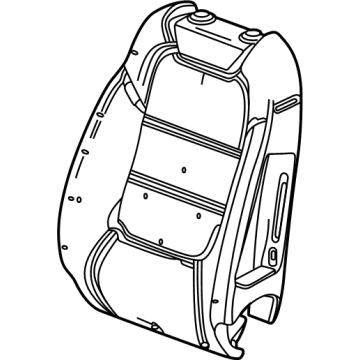 Chevy 42813382 Seat Back Pad