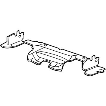 Cadillac 15187923 Lower Baffle