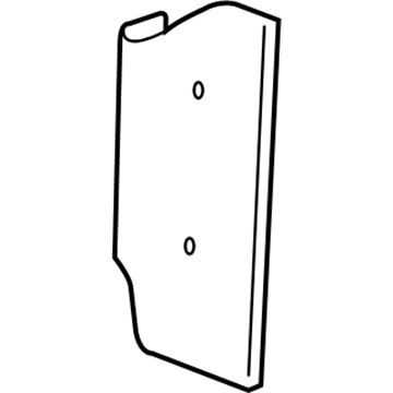 Cadillac 15185917 Side Baffle