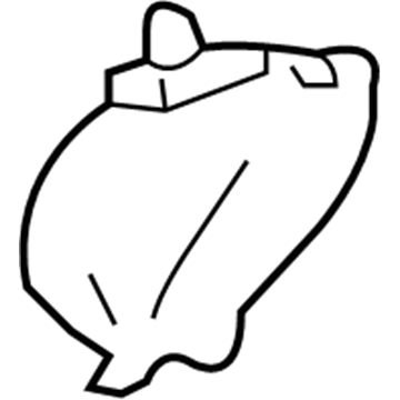 Saturn 12579283 Purge Valve Bracket