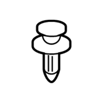 Buick 11589293 Side Baffle Retainer