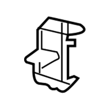 GM 22987906 Rear Body Panel Upper Reinforcement