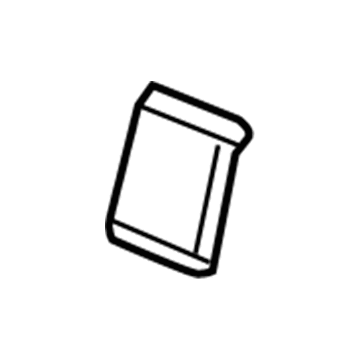 GM 23366092 Front Reinforcement Bracket, Rear GM 23366092 Front Reinforcement Bracket, Rear