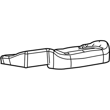 GMC Canyon Seat Cushion Pad - 89041468