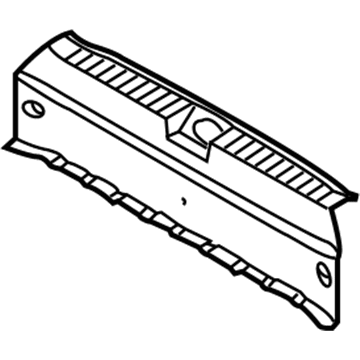 Chevy 96537919 Rear Panel Trim