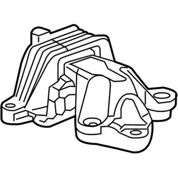 Chevy 84034273 Upper Trans Mount