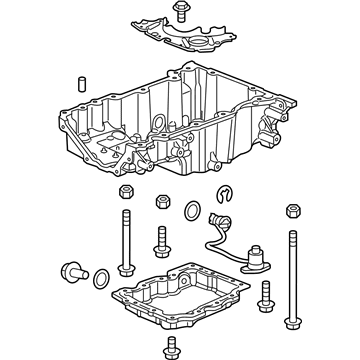 Cadillac CTS Oil Pan - 12676336