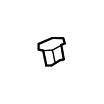 Chevy 16662182 Scuff Plate Clip