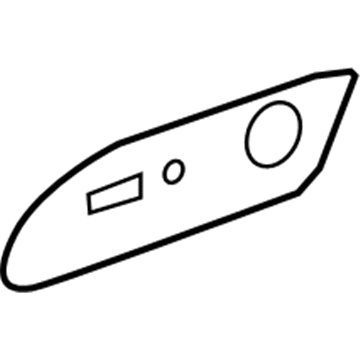 GMC Acadia Limited Seat Switch Panel - 22914483