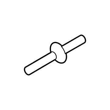 Chevy 11516807 License Bracket Rivet