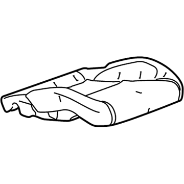 Chevy Seat Cushion Pad - 22972734