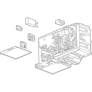 GMC Fuse Box - 85598799