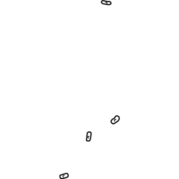 Pontiac 15734139 Seat Belt Anchor