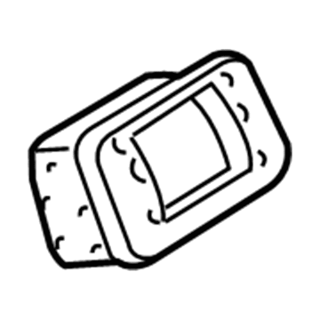 Cadillac 25713537 Display Unit
