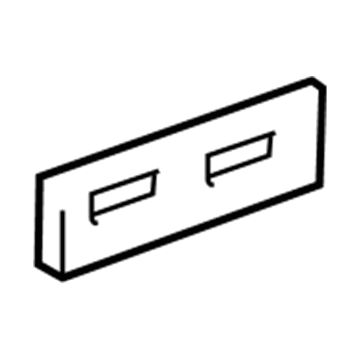 Pontiac 88970558 Switch Bezel