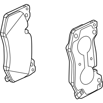 Chevy Corvette Brake Pad - 86820766