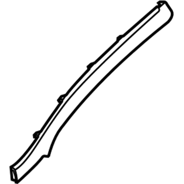 GM 92275772 Applique Panel, Black