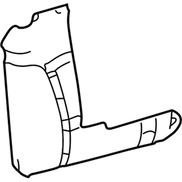 Cadillac 88938432 Seat Back Pad