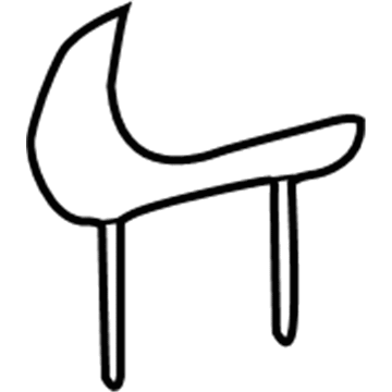 Cadillac 88940263 Headrest Pad