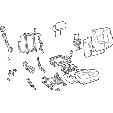 Cadillac 88977550 Seat Assembly