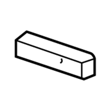 GM 15225990 Trunk Lid Bumper, Rear GM 15225990 Trunk Lid Bumper, Rear