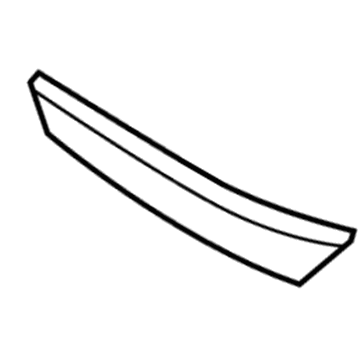 GM 25830196 Air Deflector, Driver Side