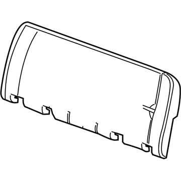 2012 GMC Sierra 1500 Seat Cushion Pad - 22771050