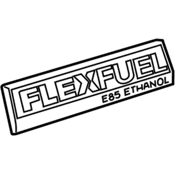 Chevy 84674415 Nameplate