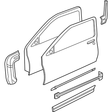 Chevy 88955866 Door Shell