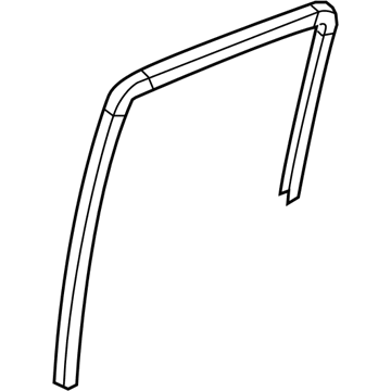 2011 GMC Canyon Door Seal - 10366425