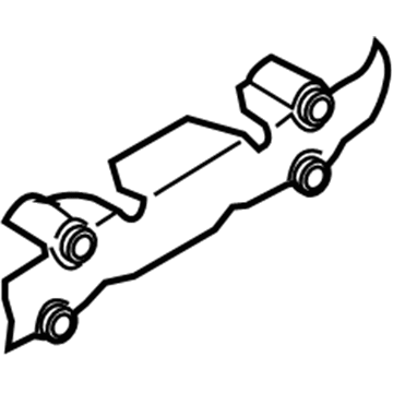 2002 GMC Sierra 3500 Exhaust Heat Shield - 97227072