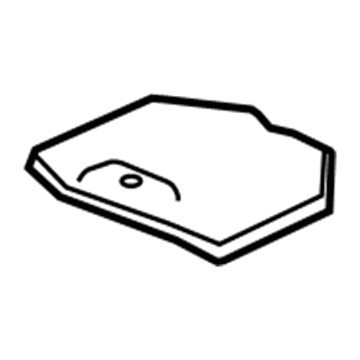 Pontiac 22700300 Support Panel