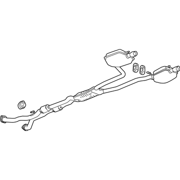 Cadillac Muffler - 25915813