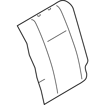 Chevy 91176752 Seat Back Cover