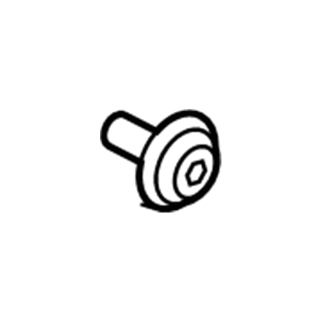 Chevy 13252119 Upper Center Pillar Trim Clip