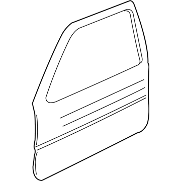 GM 10281818 Outer Panel, Front Passenger Side