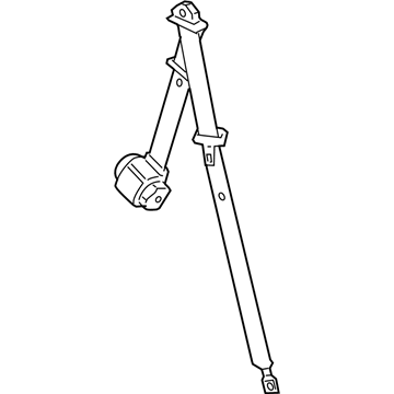 2007 GMC Yukon Seat Belt - 19260306