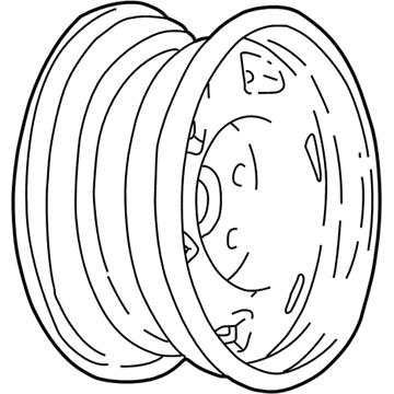 GMC Sonoma Spare Wheel - 9592780