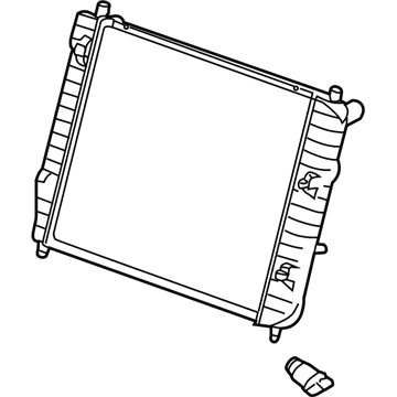 Chevy Radiator - 25999103