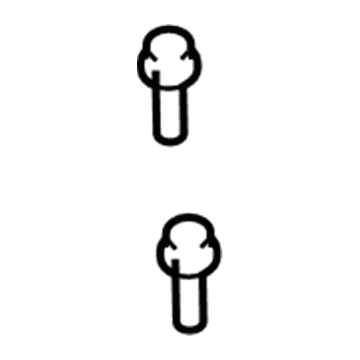 GM 15014352 Cowl Grille Retainer