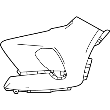 2023 Chevy Blazer Bumper - 42755333