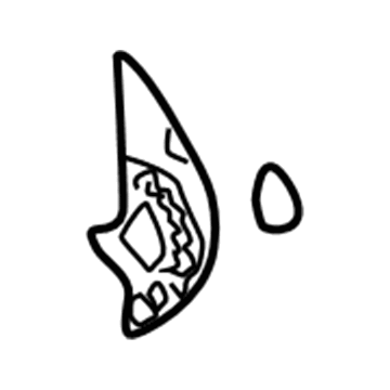 Cadillac DeVille Dash Panel Vent Portion Covers - 25681983