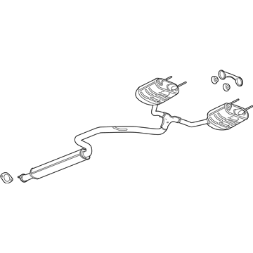 Buick LaCrosse Muffler - 23412411