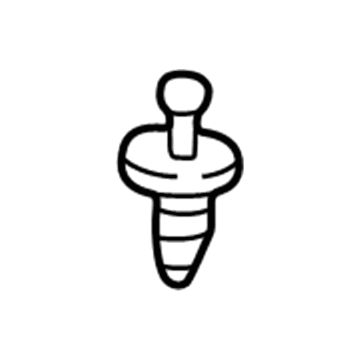 GMC 11519444 Body Side Molding Fastener